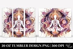 Mystic Ritual Watercolor Image | 20 oz Tumbler Product Image 1