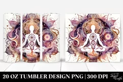 Mystic Ritual Watercolor Image | 20 oz Tumbler Product Image 1