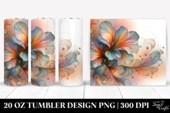 Shiny Nasturtium Clipart, Transparent 20 Oz Tumbler Product Image 1