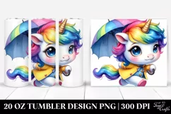 Funny Baby Unicorn | 20 oz Tumbler Product Image 1