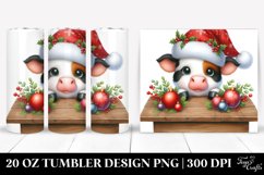 Christmas PNG 20 Oz Tumbler Design Product Image 1