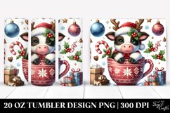 Christmas PNG 20 Oz Tumbler Design Product Image 1