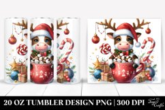 Christmas PNG 20 Oz Tumbler Design Product Image 1