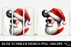 Vintage Santa Gnome PNG Product Image 1