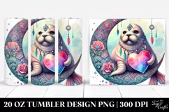Spring 20 Oz Tumbler Png Product Image 1