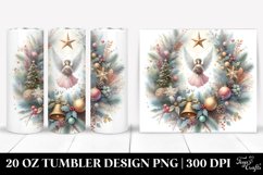 Pastel Christmas Scene Clipart Product Image 1