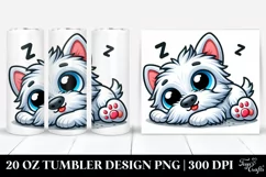 Funny West Highland White Terrier 20 Oz Tumbler Product Image 1
