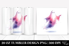 Poltergeist Watercolor Image | 20 oz Tumbler Product Image 1