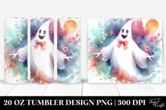 Simple Whimsical Watercolor Image | 20 oz Tumbler Product Image 1