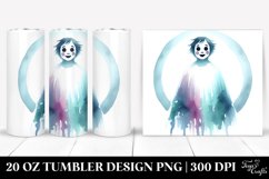 Poltergeist Watercolor Image | 20 oz Tumbler Product Image 1