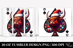 Christmas PNG 20 Oz Tumbler Design Product Image 1