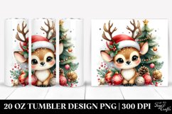 Christmas PNG 20 Oz Tumbler Design Product Image 1