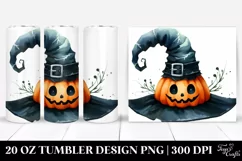 Funny Halloween Hat Clipart 20 Oz Tumbler Product Image 1
