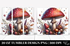 Detailed Shiny Mushroom Tumbler Product Image 1