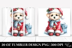 Christmas Baby Dog Tumbler | 20 oz Tumbler Product Image 1