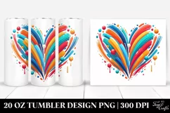 Love 20 Oz Tumbler Png Product Image 1