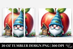 Cute Gnome by Apple House | 20 Oz Tumbler Product Image 1