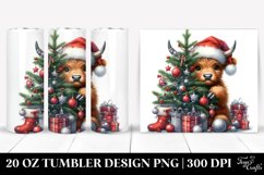 Christmas PNG 20 Oz Tumbler Design Product Image 1