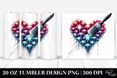 Love 20 Oz Tumbler Png Product Image 1