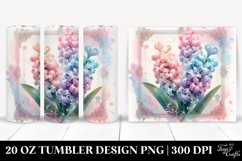 Aggressive Cute Baby Owl, Transparent 20 Oz Tumbler Product Image 1