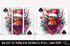 Christmas PNG 20 Oz Tumbler Design Product Image 1