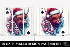 Christmas PNG 20 Oz Tumbler Design Product Image 1