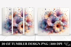 Shiny Petunia Tumbler Product Image 1