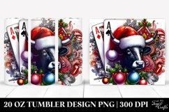 Christmas PNG 20 Oz Tumbler Design Product Image 1