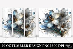 Shiny Narcissus with Metallic Insertions | 20 Oz Tumbler Product Image 1
