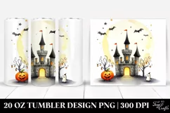 Very Simple Castle Clipart 20 Oz Tumbler Product Image 1