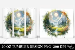 Simple Digital Painting | 20 oz Tumbler Product Image 1