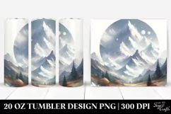 Simple Digital Painting | 20 oz Tumbler Product Image 1