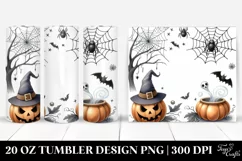 Funny Cobweb Haloween Clipart 20 Oz Tumbler Product Image 1