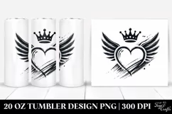 Love 20 Oz Tumbler Png Product Image 1