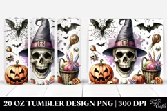 Funny Skull Clipart 20 Oz Tumbler Product Image 1