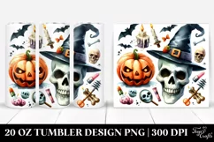 Funny Skull Clipart 20 Oz Tumbler Product Image 1