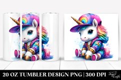 Colorful Baby Unicorn, Krump Dancer&#039;s Outfit. 20 oz Tumbler Product Image 1