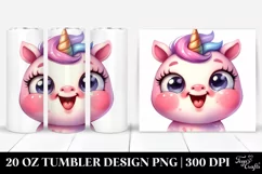 Funny Baby Unicorn Tumbler Product Image 1