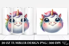 Funny Baby Unicorn Tumbler Product Image 1