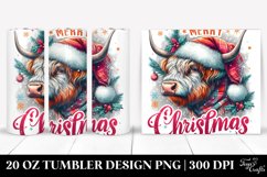 Christmas PNG 20 Oz Tumbler Design Product Image 1