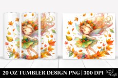 Autumn Leaves Fairy Tumbler Product Image 1