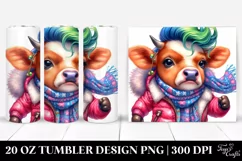 Baby Cow Dancing | 20 oz Tumbler Product Image 1
