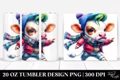 Baby Cow Dancing | 20 oz Tumbler Product Image 1