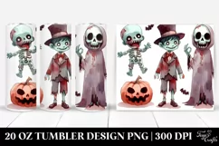Simple Undead Clipart 20 Oz Tumbler Product Image 1