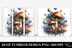 Detailed Shiny Mushroom Tumbler Product Image 1