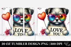 Love 20 Oz Tumbler Png Product Image 1
