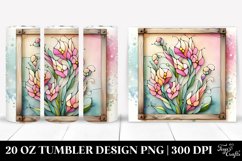 Stained Snapdragon | 20 oz Tumbler Product Image 1