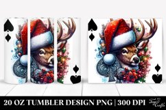 Christmas PNG 20 Oz Tumbler Design Product Image 1