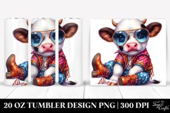 Colorful Baby Cow, Boogie-Woogie Dancer&#039;s Outfit. 20 oz Product Image 1