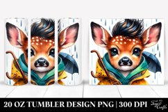 Cute Baby Deer with Cool Haircut | 20 oz Tumbler Product Image 1